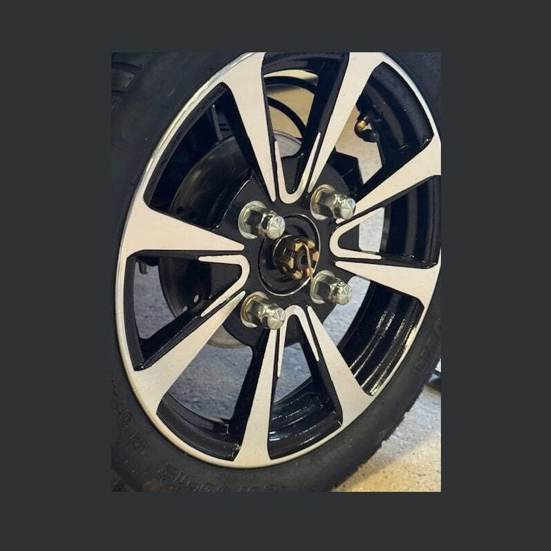 Kabinescooter Model Green Cab Grå - Med enkel batteripakke