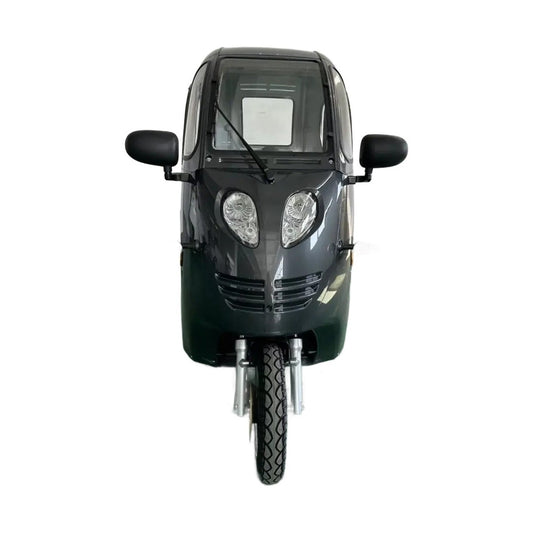 Kabinescooter Model Green Cab Grå - Med enkel batteripakke