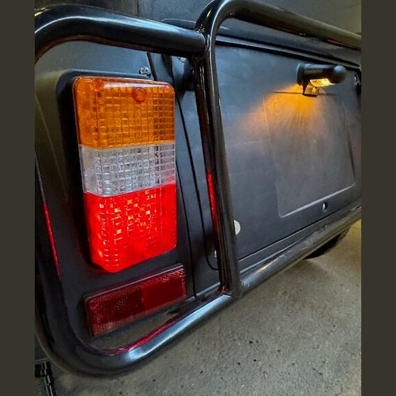 Kabinescooter Model Green Cab Hvid - Med enkel batteripakke