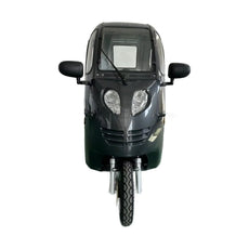 GreenCab Kabinescooter Grå – Enkel Batteri | Op til 60 km & Uden Kørekort