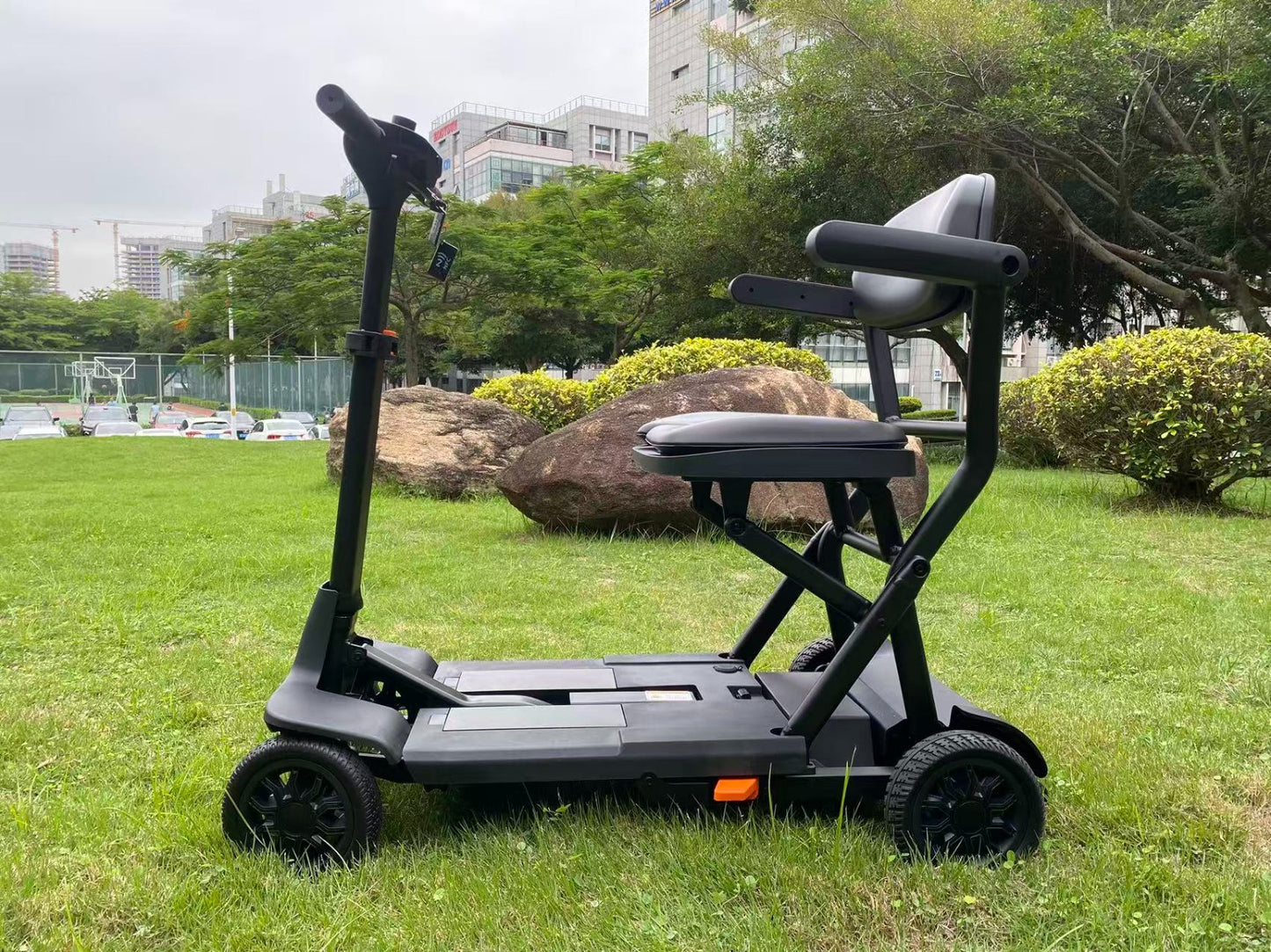 MS-3 4-hjulet El Scooter – Foldbar Mobilitetsscooter | Stabil & Transportvenlig