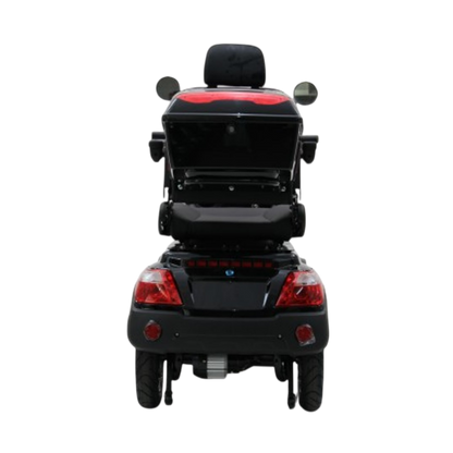 Sort 4-hjulet El Scooter 1000W – Kraftig & Stabil Mobilitetsscooter