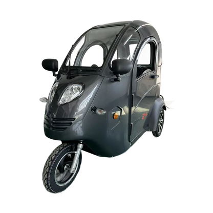 Kabinescooter Model Green Cab Grå Med dobbel batteripakke
